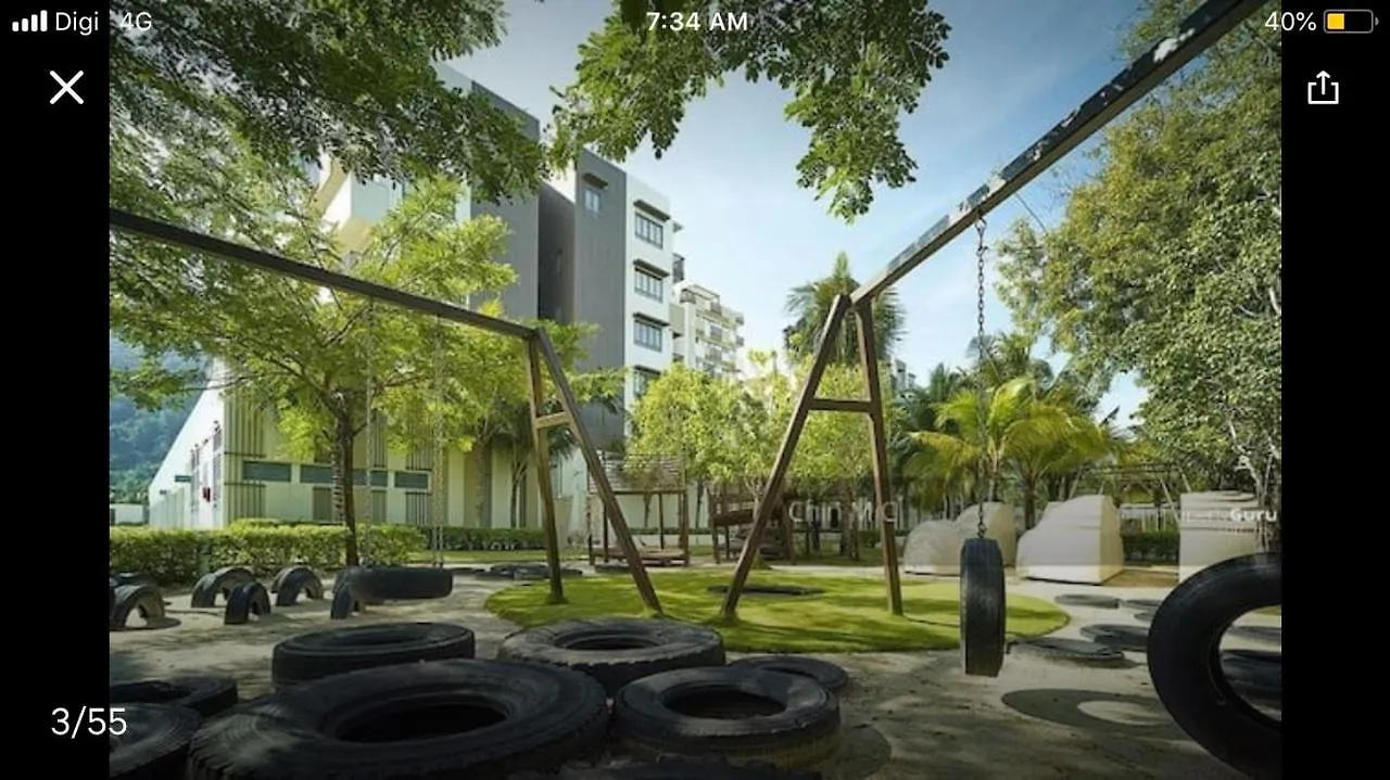 Apartman By The Sea Beach Baby Batu Ferringhi Malajzia